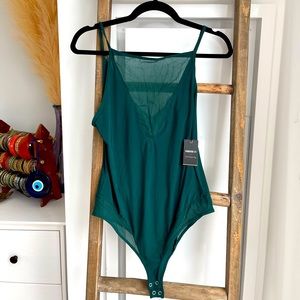 Forever 21 mesh cutout bodysuit